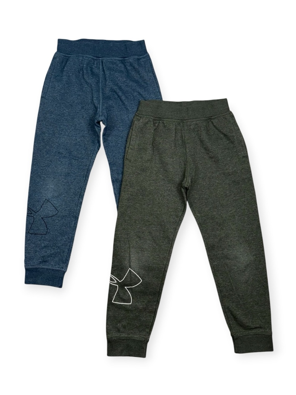 (2) Under Armour Cotton Pull On Jogger Sweatpants Size 7